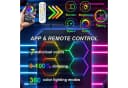 oyajia RGB Hexagon Deckenleuchte 5er-Pack LED Dekolicht Bild 5