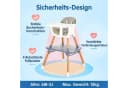 oyajia Hochstuhl 6in1 Baby & Kinderhochstuhl Grau Multifunktional Bild 3