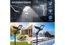 oyajia LED Solarleuchte 200W mit Fernbedienung, 6500K Kaltweiß, IP66 Bild 3