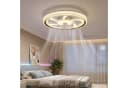 oyajia Deckenventilator mit LED-Leuchte, RGB-Farbwechsel, 50cm Bild 1