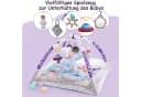 oyajia Spielbogen Baby Spielmatte mit Schutzzaun und Spielzeug Bild 4