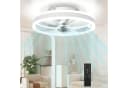WILGOON Deckenventilator mit LED Licht 50cm 6-Gang Fernbedienung Bild 1