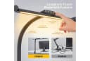 oyajia LED Schreibtischlampe Dimmbar Klemmlampe Schwarz Bild 4
