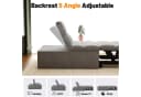 oyajia Schlafsofa 3-in-1 Klappsofa mit verstellbarer Rückenlehne & Bettfunktion Bild 4