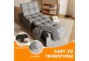 oyajia Schlafsofa 3-in-1 Klappsofa mit verstellbarer Rückenlehne & Bettfunktion Bild 5