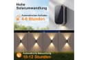 oyajia LED Außen-Wandleuchte Solar Up & Down 3 Farbtemperaturen Bild 1