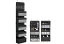 SURFOU Hängeregal Wandorganizer 5+1 mit Sichtfenster & 4 Haken Bild 2