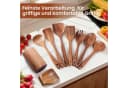 SURFOU Kochbesteckhalter Acacia Holz Küchenhelfer Set 9-teilig Bild 1