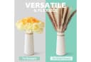 flature Tischvase Keramik 2er-Set Weiß Boho Style Bild 1