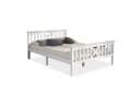 BlingBin Einzelbett Jugendbett Holzbett Weiß 140x200 cm Kiefer Bild 2