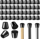 BlingBin Stuhlbeinschutzkappen 40er Set Schwarz PP-Kunststoff Bild 2