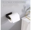 BlingBin Toilettenpapierhalter Edelstahl Selbstklebend Bild 1