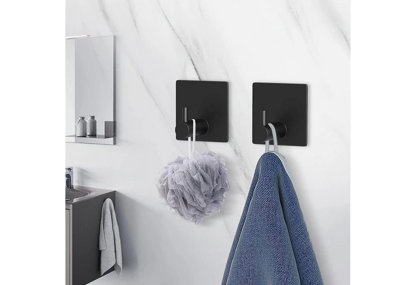 BlingBin Toilettenpapierhalter Edelstahl Selbstklebend - Bild 3