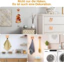 BlingBin Kleiderhaken 5pcs Holz Tierform Wandhaken Bild 5