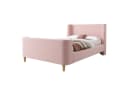 BlingBin Einzelbett 90 x 200 cm Rosa Kinderbett mit kosmischem Muster Bild 1