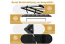 BlingBin Polsterbett Stauraumbett 90x200 cm mit LED-Beleuchtung USB & Typ-C-Ladefunktion Bild 5