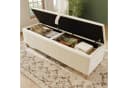 BlingBin Bettbank 145x38 cm Hydraulik Beige Bild 2