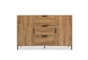 BlingBin Schubkastenkommode Sideboard Highboard 120x40x76 cm Bild 2
