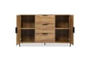 BlingBin Schubkastenkommode Sideboard Highboard 120x40x76 cm Bild 3