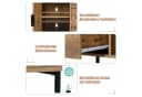 BlingBin Schubkastenkommode Sideboard Highboard 120x40x76 cm Bild 5