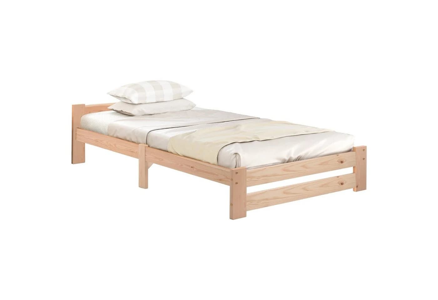 BlingBin Holzbett Massivholzbett 90/140x200 cm - Bild 2