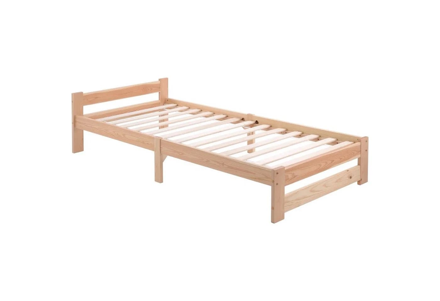 BlingBin Holzbett Massivholzbett 90/140x200 cm - Bild 3