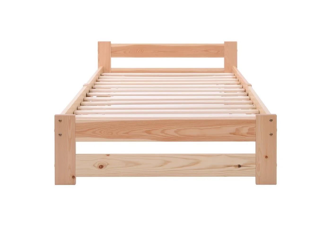BlingBin Holzbett Massivholzbett 90/140x200 cm - Bild 4
