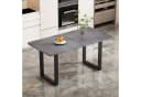 BlingBin Esstisch Industriestil Schwarz/Grau Bild 1