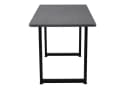 BlingBin Esstisch Industriestil Schwarz/Grau Bild 5