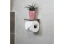 BlingBin Toilettenpapierhalter Silber Edelstahl Bild 1