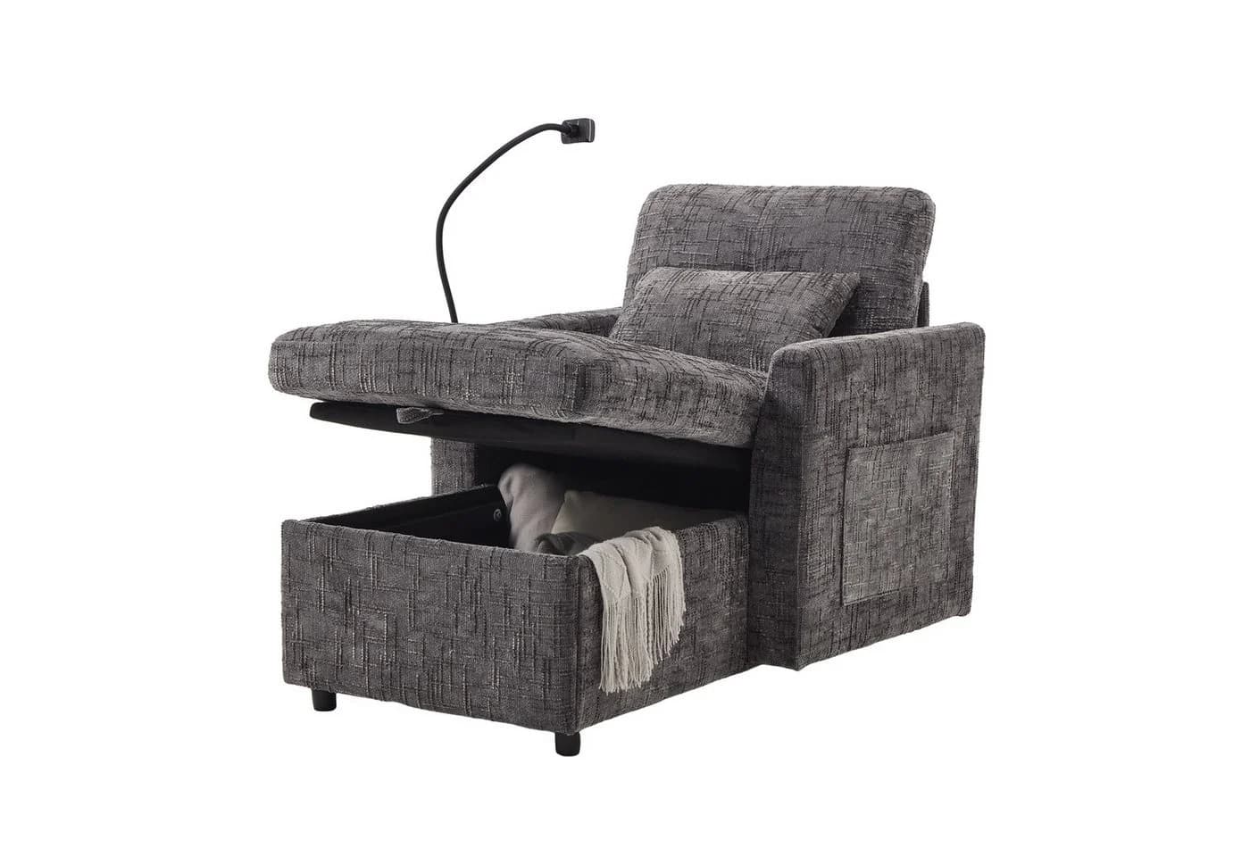 BlingBin Freizeit-Sofa Einsitzer mit Stauraum - Bild 2