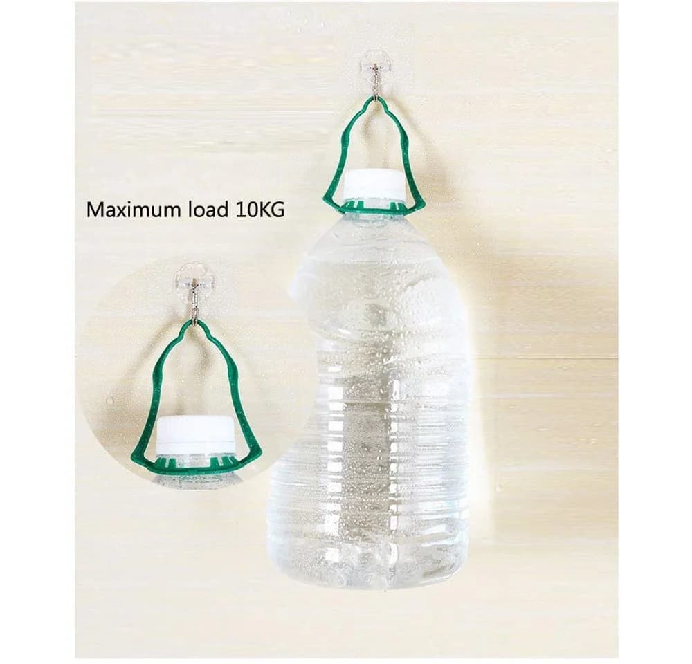 BlingBin Klebehaken 30 Stück Transparent Selbstklebend Extra Stark - Bild 4