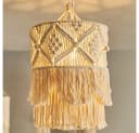 BlingBin Lampenschirm Pendelleuchte Abdeckung Beige Bild 2
