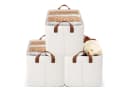 BlingBin Aufbewahrungskorb 3-Pack 26L Beige Schrank Organizer Bild 2