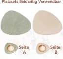 BlingBin Platzset 12 Stück Tischset Leder-Imitat Rutschfest Wasserdicht Bild 4