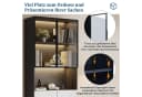 BlingBin Vitrine mit LED-Leuchten 160x30x200cm Bild 5