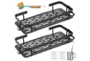 BlingBin Duschablage Schwarz Selbstklebend Aluminium 2er Set Bild 2
