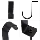 BlingBin Gardinenstangenhalter Deckenhalterung Vorhangstange Halter Metall 3er Set 5.5*2*6.5 cm Bild 5
