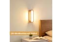 BlingBin LED Wandleuchte Innen Wandlampe Holz Touch Control Bild 3