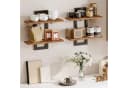 BlingBin Wandregal 2-stufig Schweberegal Holz Wandboard Bild 2