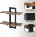 BlingBin Wandregal 2-stufig Schweberegal Holz Wandboard Bild 4