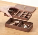 BlingBin Schmuckaufbewahrung Holz Massivholz Box 19x10x7,5 cm Bild 4