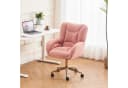 BlingBin Drehstuhl Ergonomisch 360° drehbar Rosa Gold Bild 2