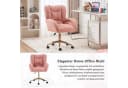 BlingBin Drehstuhl Ergonomisch 360° drehbar Rosa Gold Bild 4