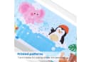 BlingBin Badewannenmatte Rutschfest Blau PVC mit Saugnäpfen Bild 5