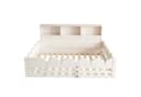 BlingBin Kinderbett Bodenbett Holzbett mit Geländer, 140 x 200 cm Bild 1