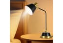 BlingBin Schreibtischlampe Retro Tischlampe Metall Schwarz Bild 1