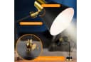 BlingBin Schreibtischlampe Retro Tischlampe Metall Schwarz Bild 3