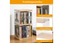 BlingBin CD-Regal 2-stufiger CD-Halter aus Holz und Acryl, Schallplatten Aufbewahrung Bild 5