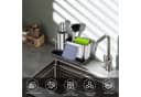 BlingBin Küchenorganizer-Set 3-in-1 Seifenspender Pumpenset mit Bürste Bild 1